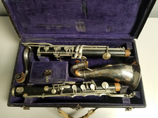 Raro clarinetto basso H. Bottoney prototipo epoca seconda guerra mondiale - realizzato per US Quartermaster