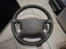 STERZO VOLANTE 4 RAZZE PELLE AUDI A4 PER CAMBIO AUTOMATICO BELLISSIMO 