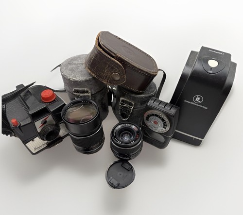 Lotto accessori fotocamera - , e