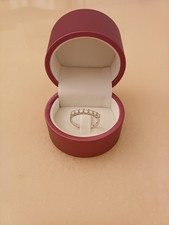 Anello Veretta Con 7 Brillanti Argento