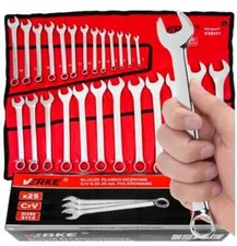 Set Chiavi Combinate a Forchetta 25 Pezzi 6-32mm Acciaio CRV Professionale