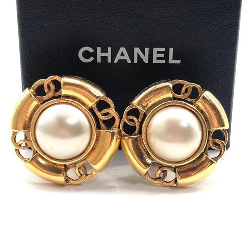 Orecchini chanel 94p oro - orecchini,