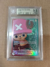 ONE PIECE TWO LEGENDS OP08-001 CHOPPER LEADER ALT ART BGS 9.5