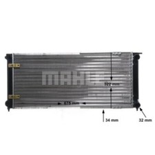 Radiatore 675X322mm, per