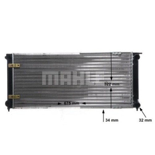 Radiatore 675x322mm per - radiatore, 675x322mm,