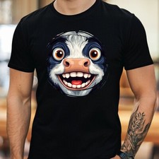 Shirt uomo mucca felice - mucca,