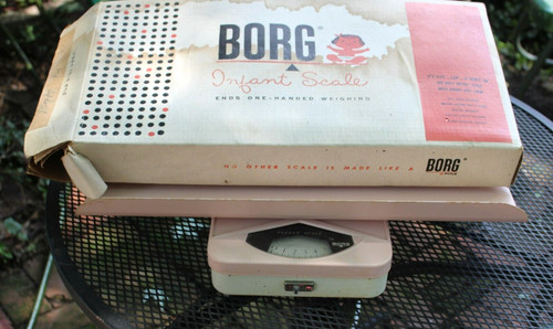 Bilancia neonato rosa - , borg