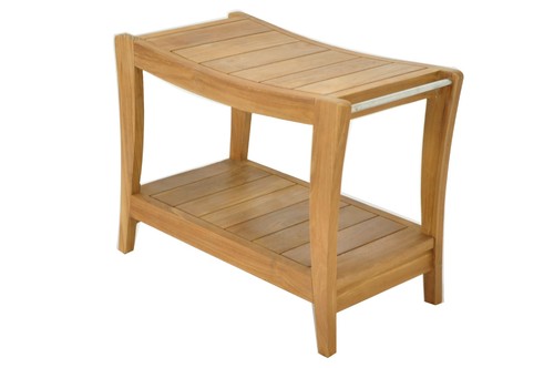 Sedile doccia parigi legno - sedile,