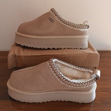 Scarpe UGG Tazz Scamosciate Colore Sabbia Calde Platform x Donna da 35 a 40 EU