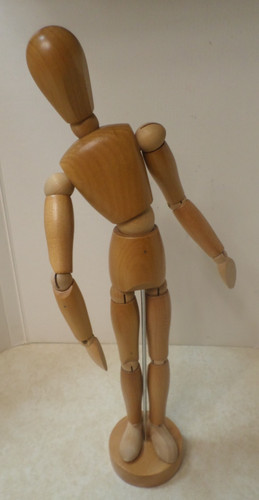 Manichino vintage artista - manichino, 13"