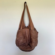 Borsa a tracolla Majo Italia artigianale in pelle con pannelli