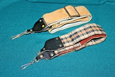 Coppia cinghie tracolla vintage per macchine fotografiche analogiche anni 70/80