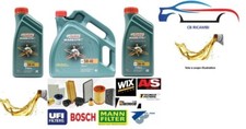 KIT TAGLIANDO 7 LT OLIO 5W40+ 3 FILTRI NISSAN NAVARA D40 2.5 DCI dal 2008