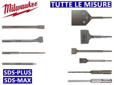 Punta Trapano Attacco SDS-PLUS Scalpello SDS-MAX Kit Punte 2 e 4 Taglienti
