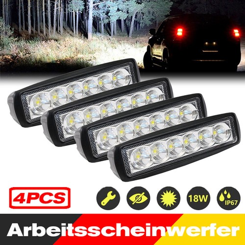 4pz faro lavoro 18w led - faro, da