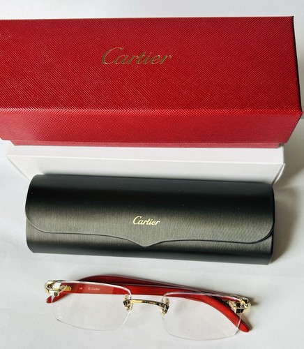 Cartier occhiali in legno - cartier,