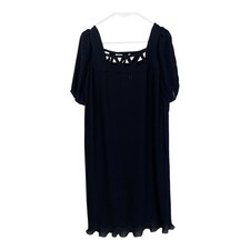 Abito midi Cobina vintage nero