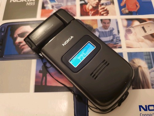 Nokia n93 pearl black completo - pearl,