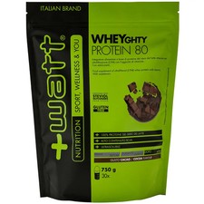 Wheyghty Protein 80 - 750g - Cacao - Proteine Concentrate 80% Siero Latte +Watt