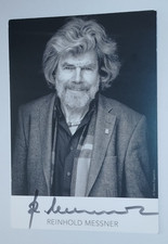 AUTOGRAFO REINHOLD MESSNER