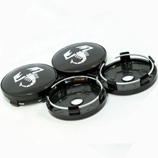 4x Coprimozzo 60mm per Abarth