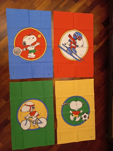 Lotto teli cotone snoopy - in,