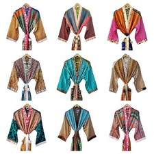 5 pezzi abito kimono di seta