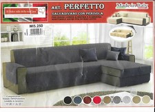 COPRIDIVANO PER DIVANO 3 POSTI CON PENISOLA