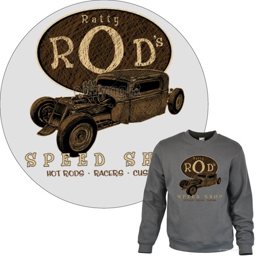 Felpa hot rod autowerkstatt - felpa,