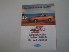 advertising Pubblicità 1974 FORD CAPRI II