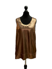 Top in raso di pura seta