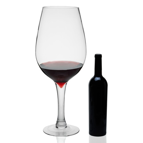 Big bordeaux glass cork - big, glass: