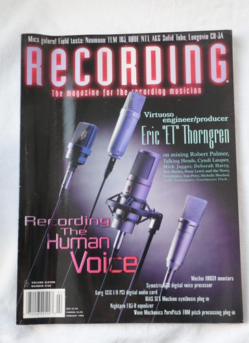 Vintage recording magazine feb - vintage,