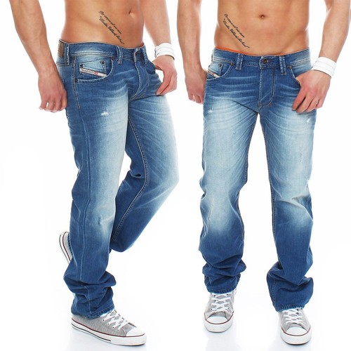 Jeans dritti regolari larkee - regolari,