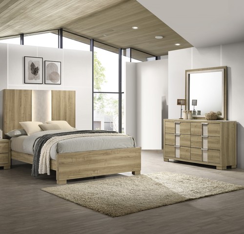 Specchio comò letto pannello