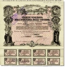 1933 VENEZIA * INDUSTRIA DELLE
