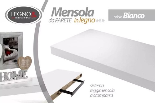 Mensola pensile 3 - pensile, cm