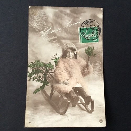 Cpa buon anno 1913 - cpa,