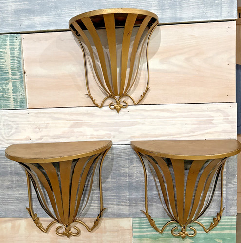 Set mensole parete - set, 3