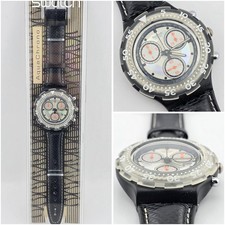 Swatch aqua chrono black - swatch,