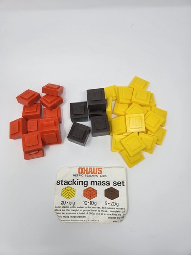 Ohaus set massa - ohaus, impilabile