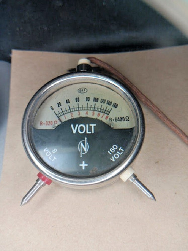 Voltmetro vintage made - , in