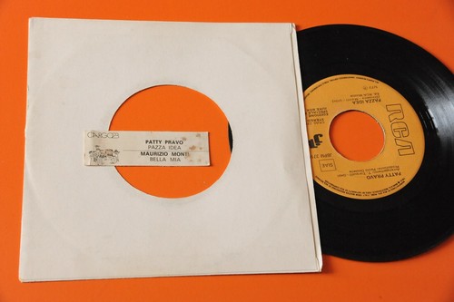 Patty pravo pazza idea - "patty, 7""