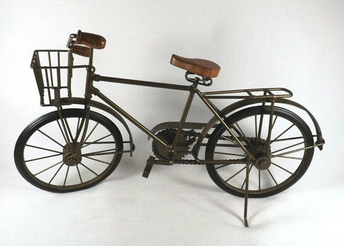 Scultura bici metallo vintage
