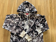 SUPREME FELPA CON CAPPUCCIO