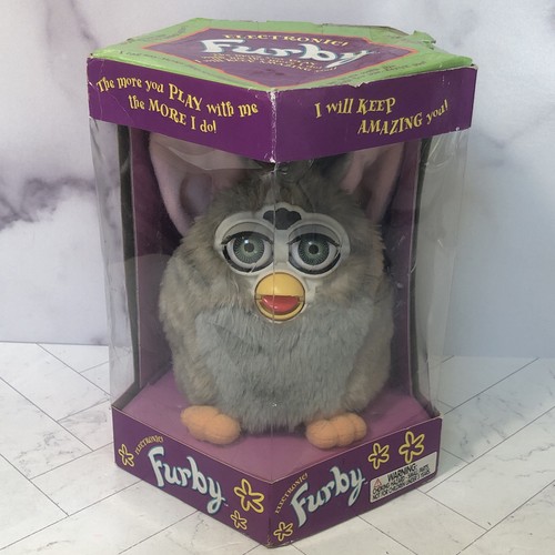 Furby church mouse grigio - church,