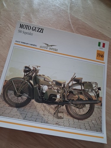 Moto guzzi 500 - 500, superalce