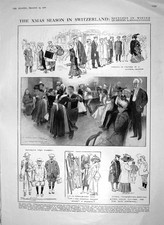 Vecchia Stampa Antica 1910