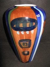 VASO CERAMICA MODERNO ASTRATTO