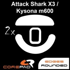 Corepad skatez attack shark - shark, x3